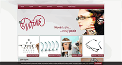 Desktop Screenshot of jmoptik.cz